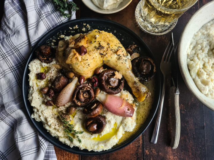 Stuffed kippetjes met ricotta, kruiden en knoflook