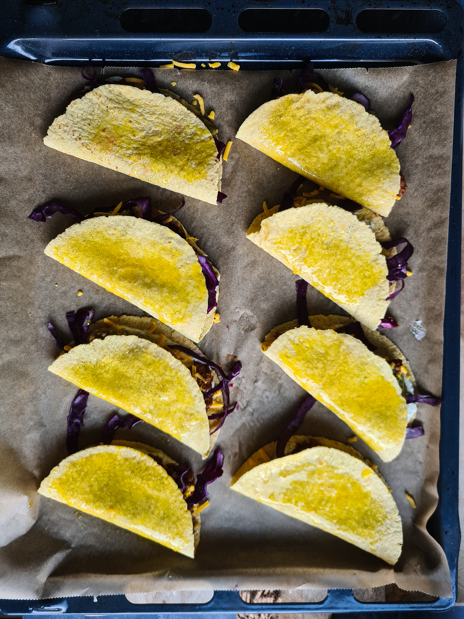 Knapperige beef taco's