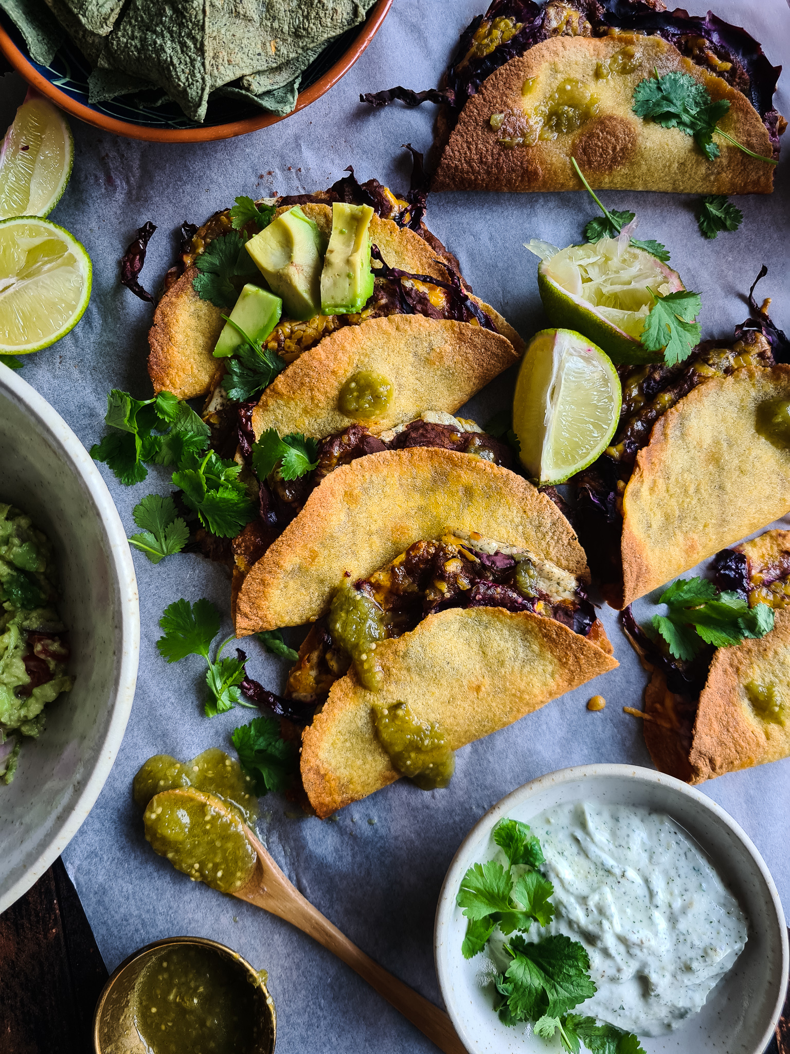 Knapperige beef taco's