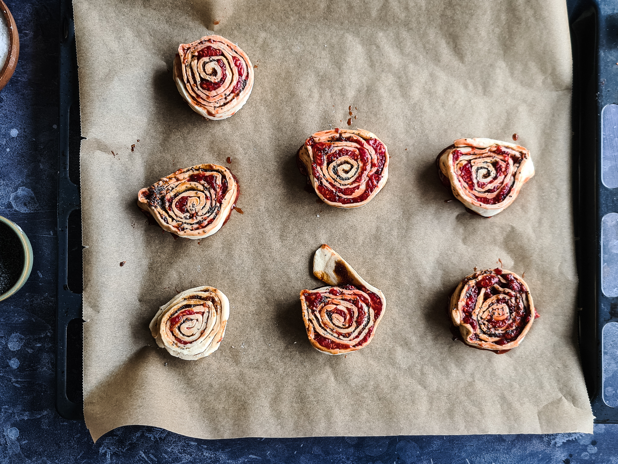 Raspberry Rolls