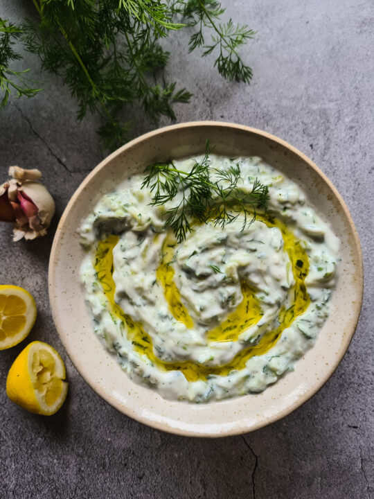 vHomemade tzatziki; voor als je Griekenland mist