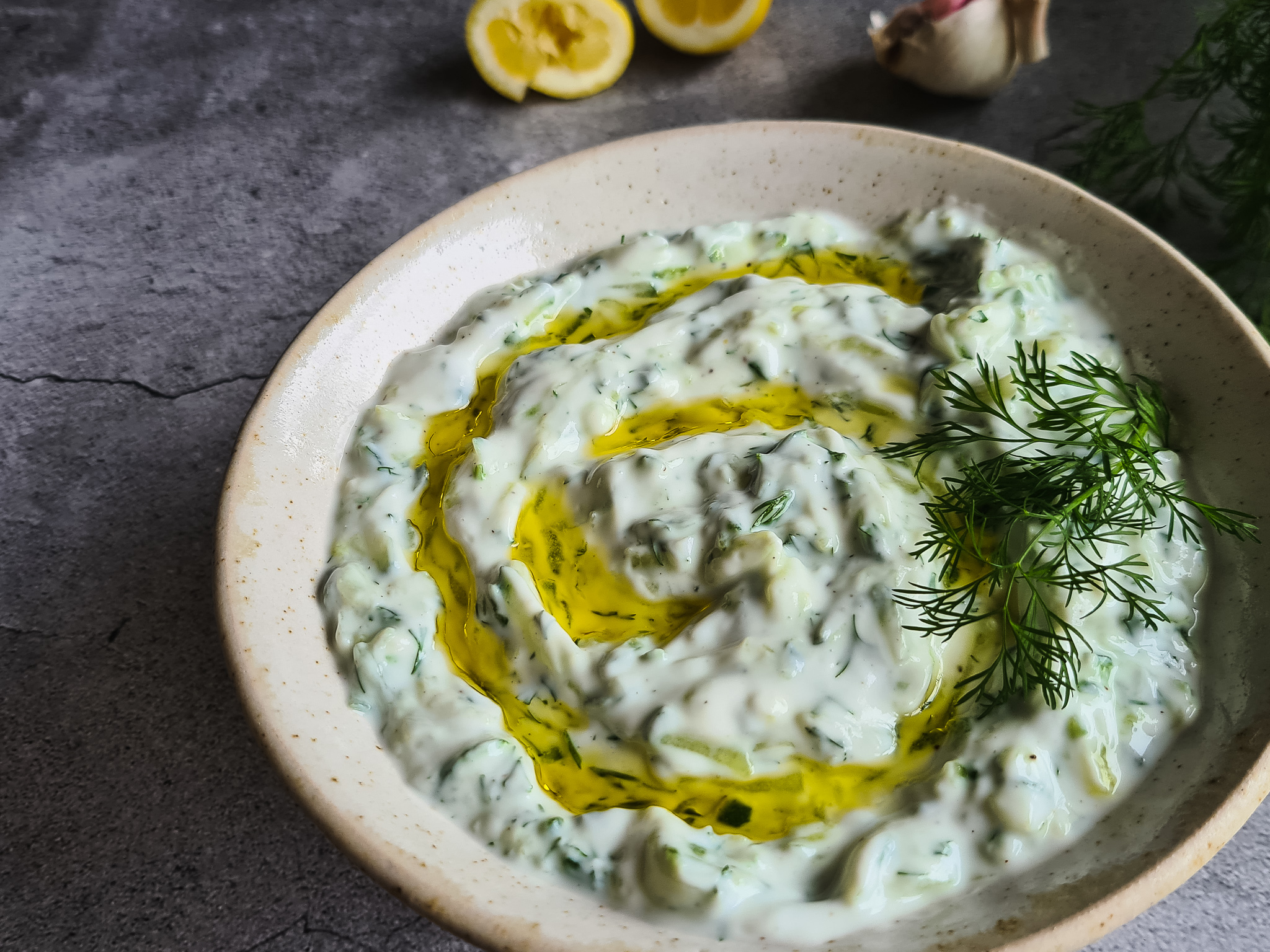 Homemade tzatziki; voor als je Griekenland mist
