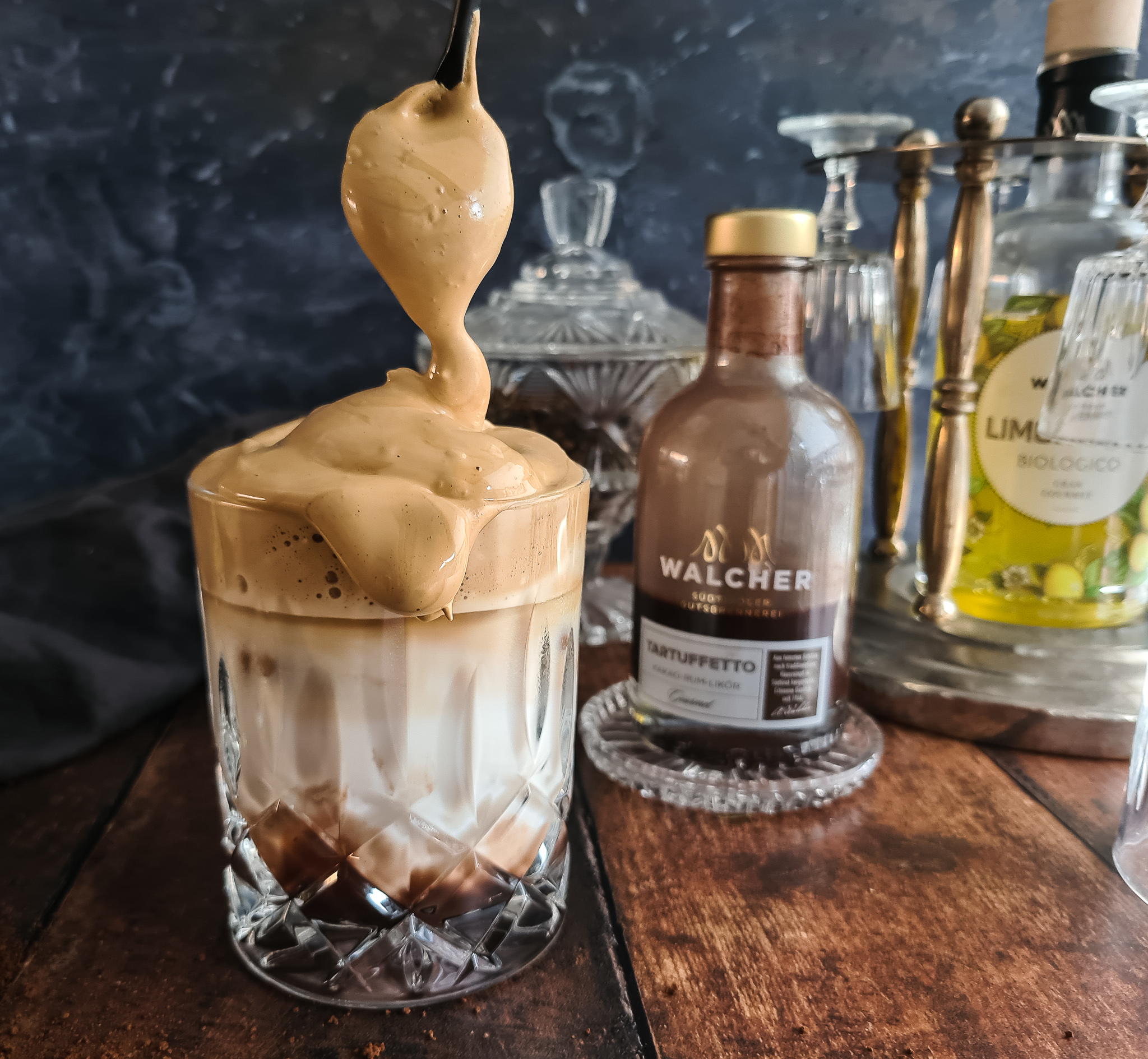 Walcher 'Tartufetto' Dalgona koffiecocktail