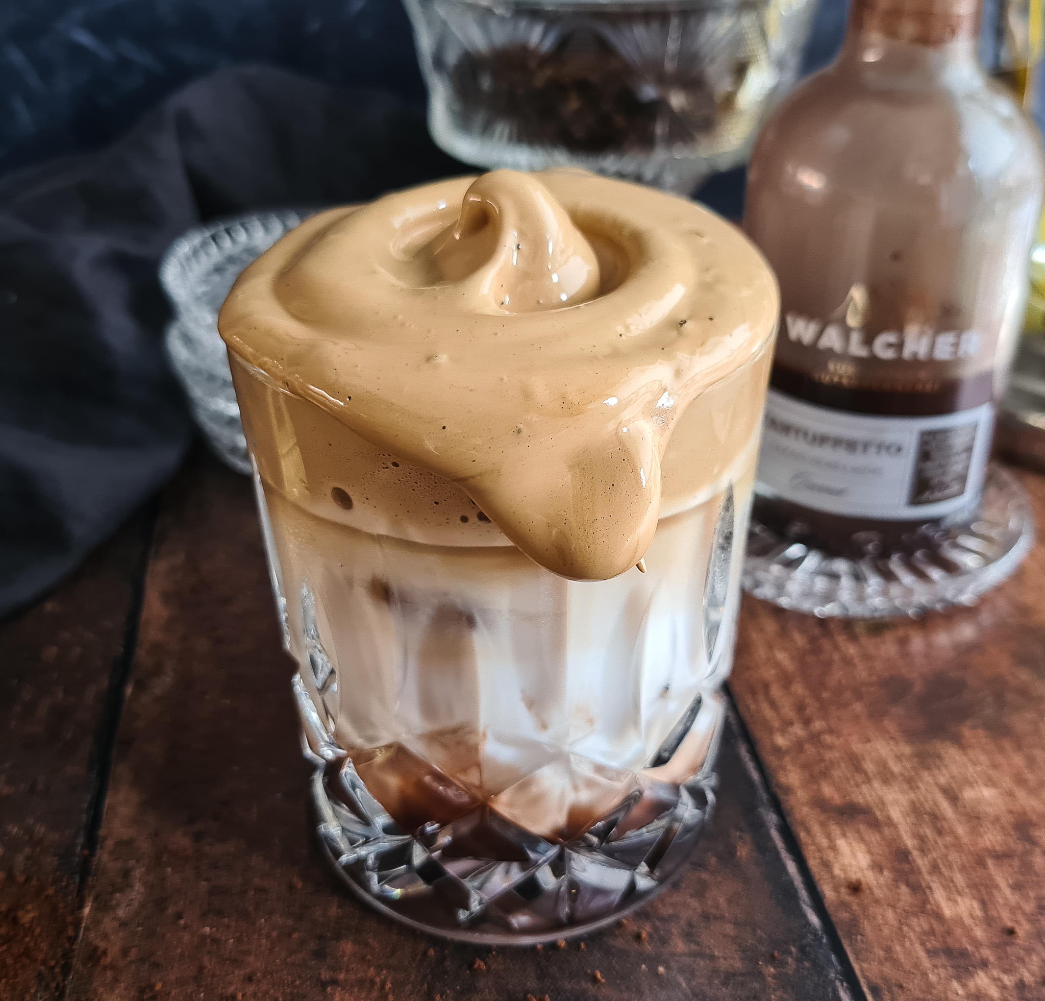 Walcher 'Tartufetto' Dalgona koffiecocktail