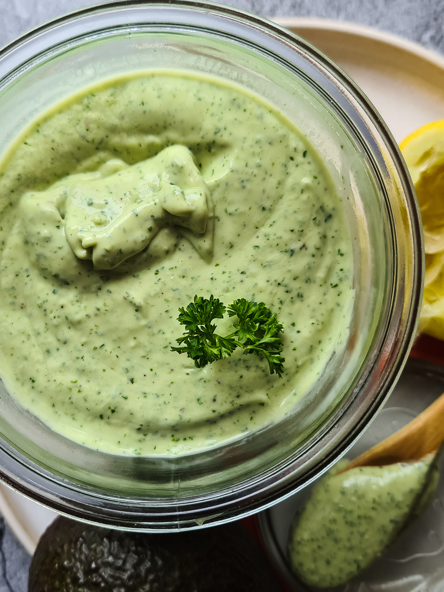 Goddelijke Green Goddess Dressing