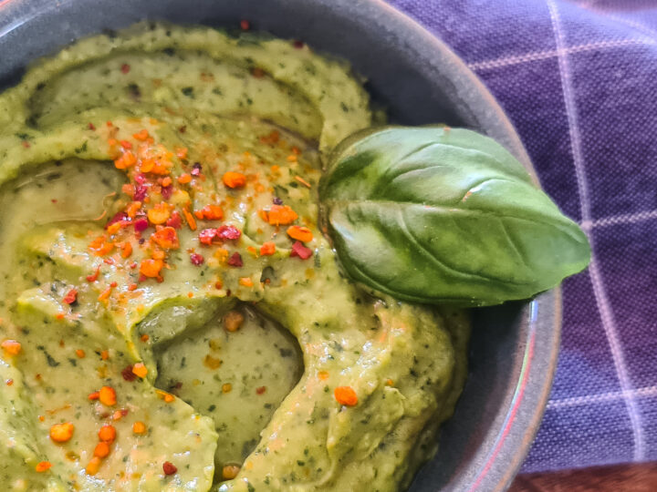 Avocado & Basilicum Pesto