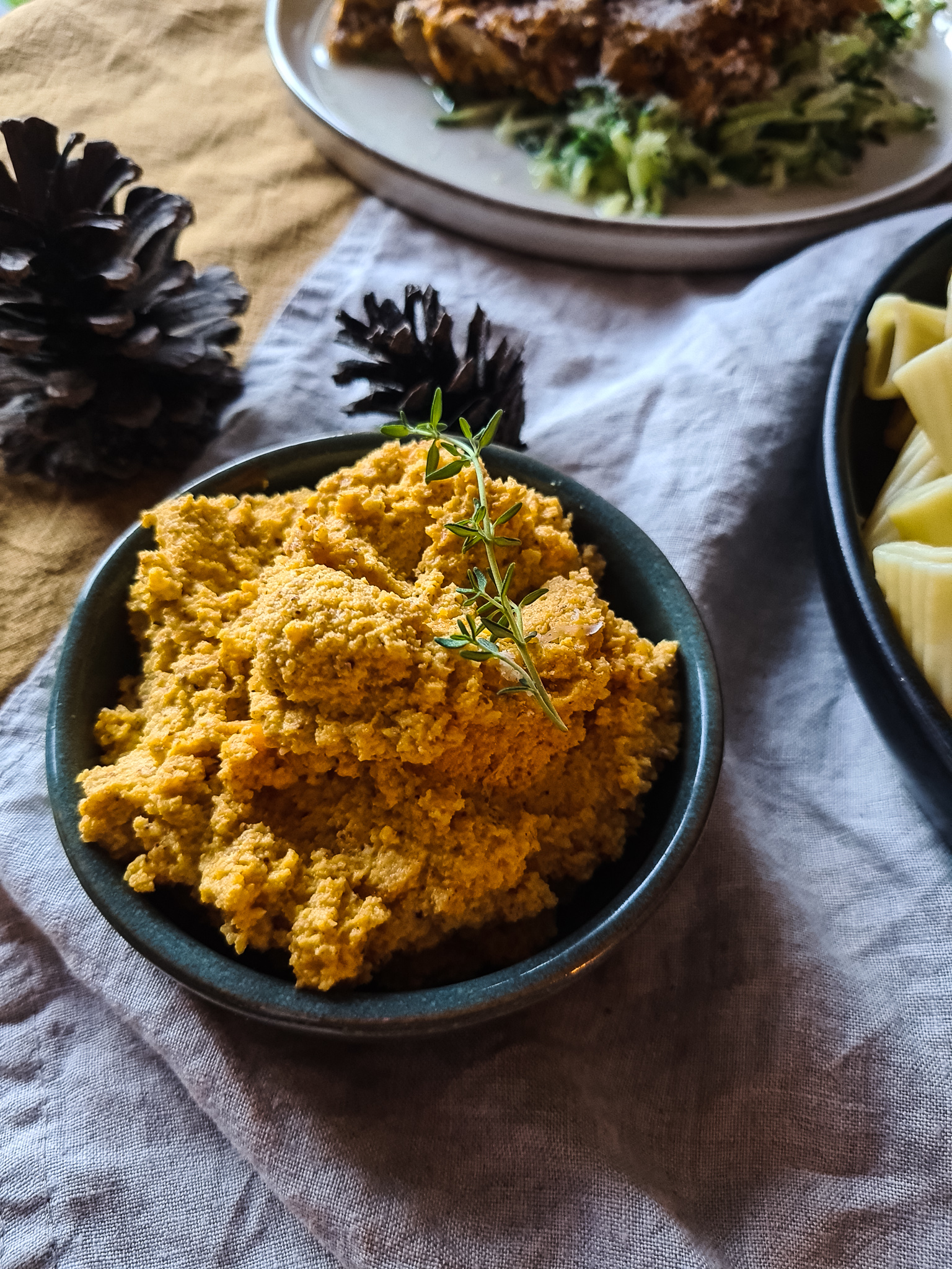 Pasta Pompoenpesto met Chorizo