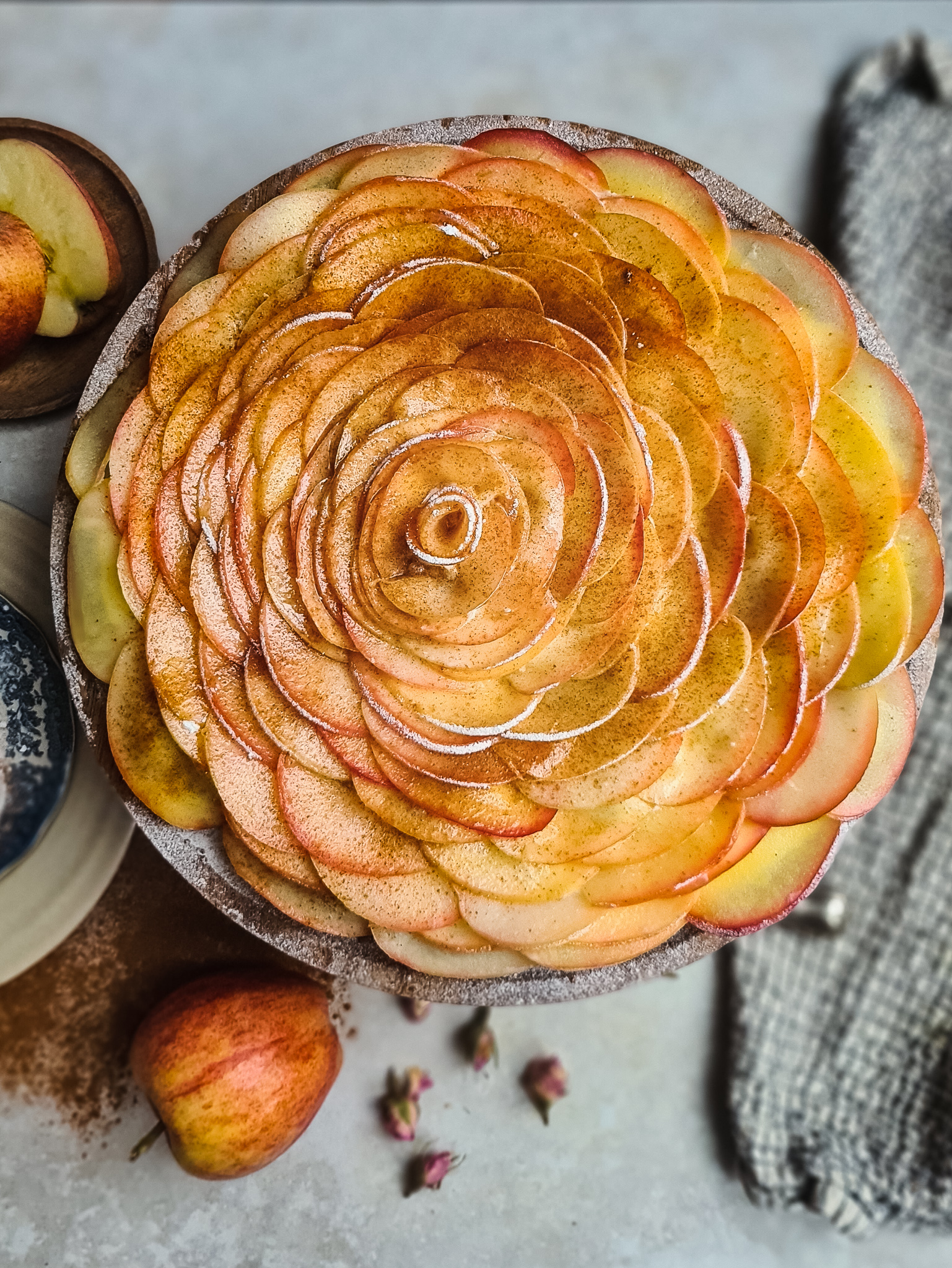 No Bake Appeltaart Roos