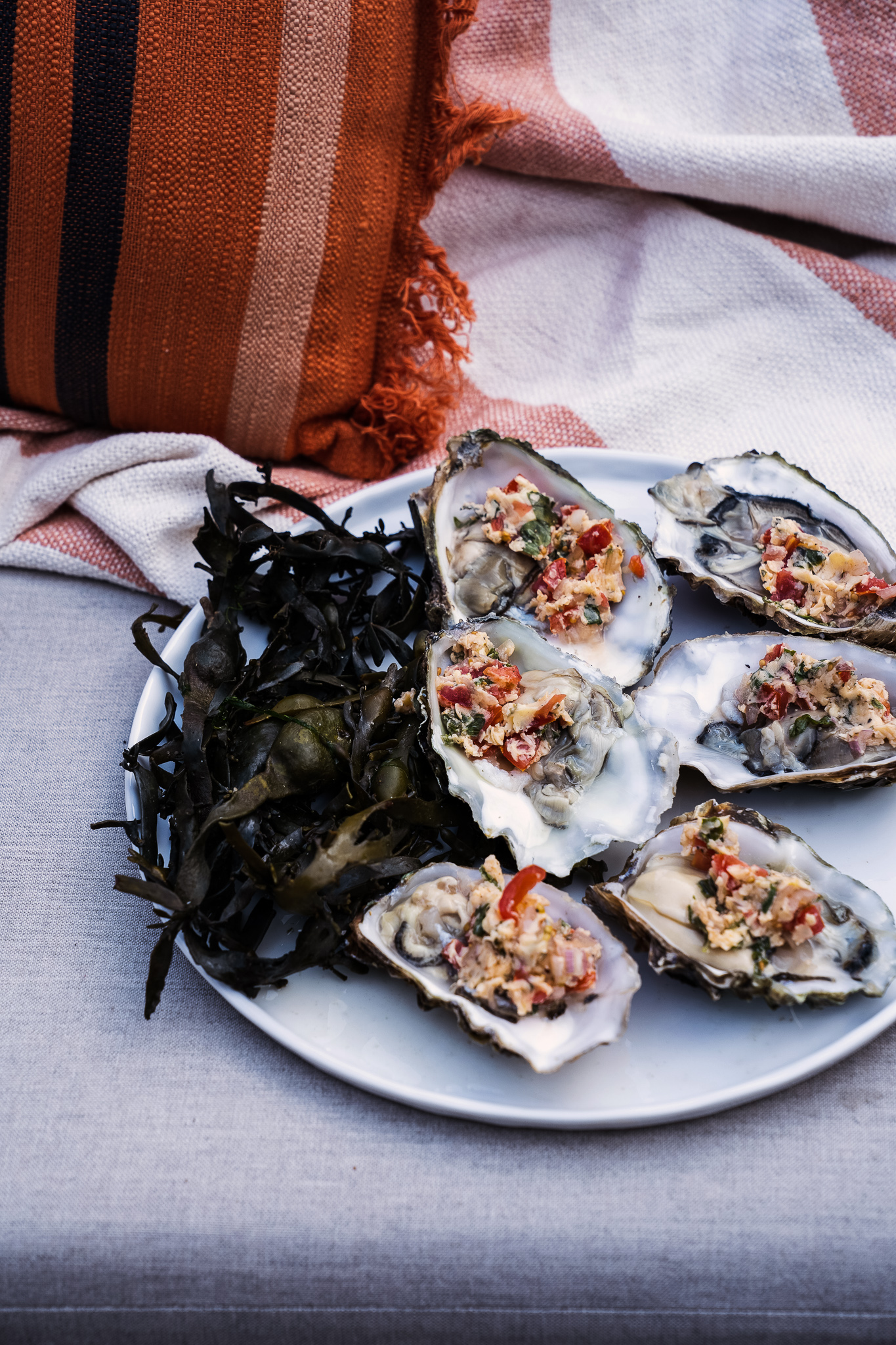 Barbecue Oesters met Salsaboter