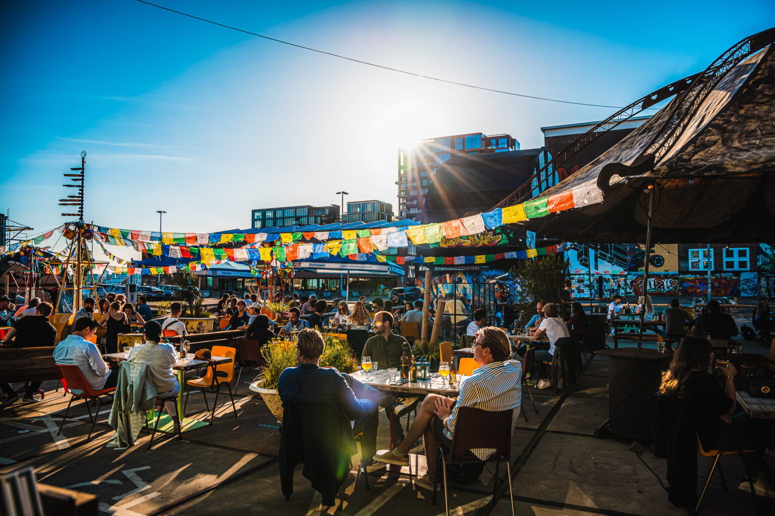 IJver op de NDSM werf in Amsterdam Noord